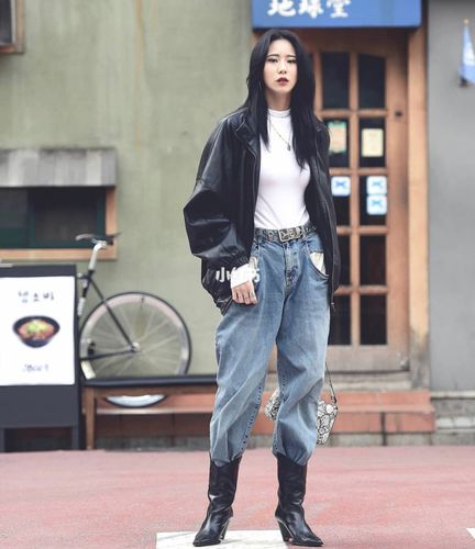 韩国首尔|冬季时尚街拍|daily look 穿搭_首尔_冬天去