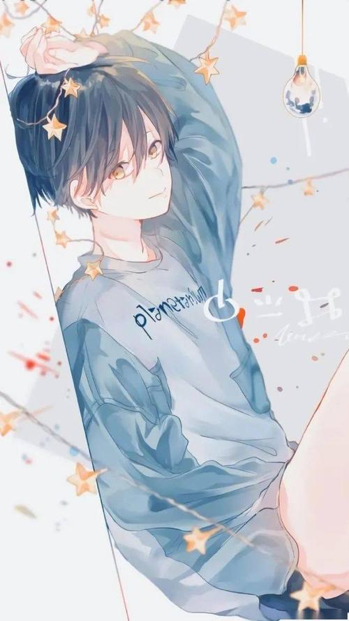 二次元男生壁纸 日本插画师:あめのじゃ