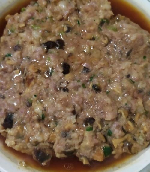 香菇蒸肉饼