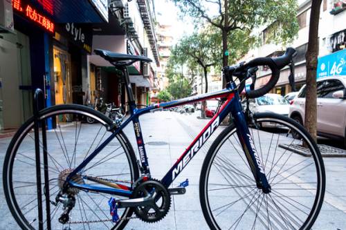 2018美利达斯特拉king欧版公路车铝合金车架碳纤前叉碳纤