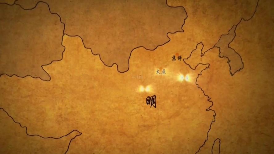 明清时期古代城市地图分布_1920x1080_高清视频素材下载(编号:1854276