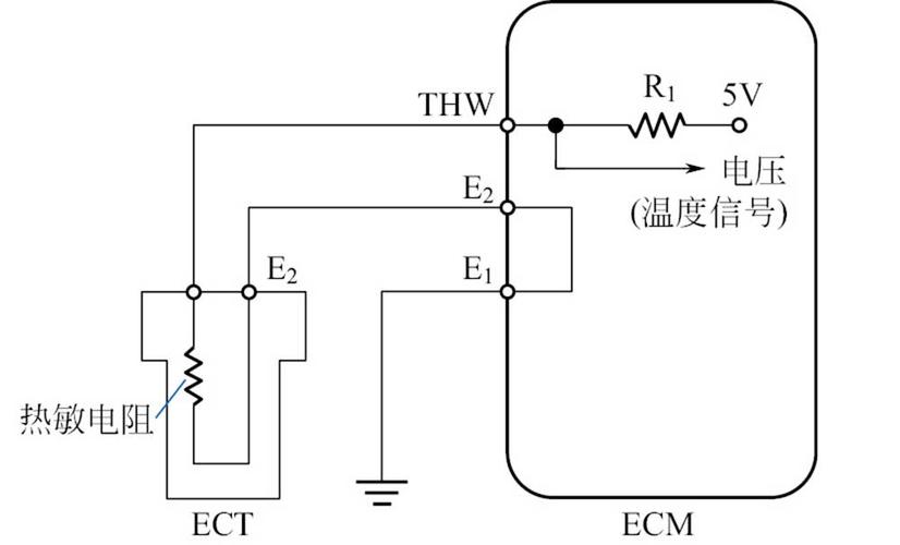 进气温度传感器工作原理电路介绍
