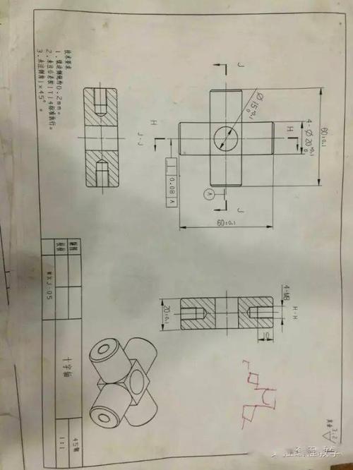 经典工艺数控加工图纸,练手的时候到了