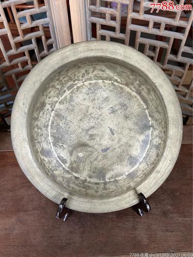 民国白铜洗脸盆_铜皿/盛具_图片鉴赏_收藏价格_7788