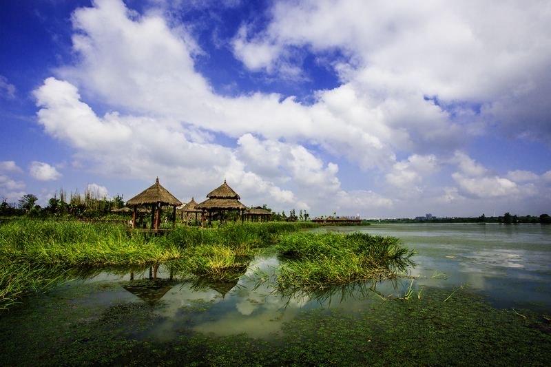 武汉最大湿地公园,风景媲美浙江东湖,面积等于3个东湖