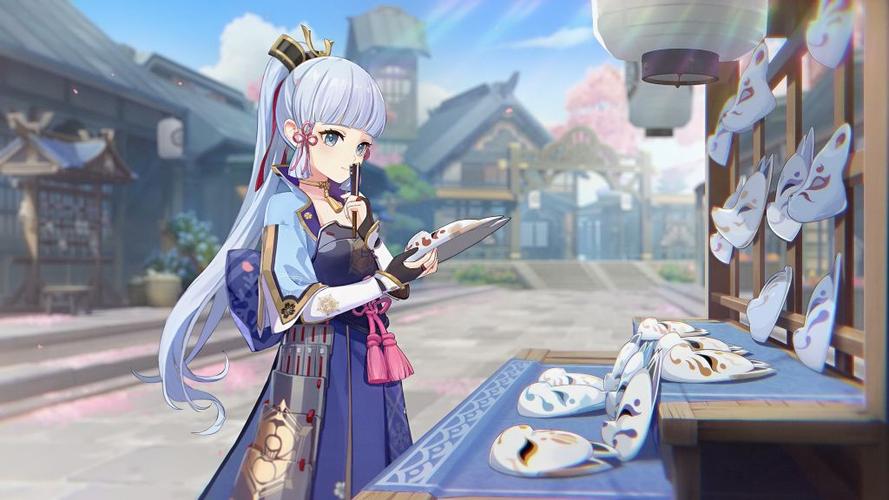 闲聊杂谈神里绫华4k白鹭之庭壁纸超分辨率视频分享