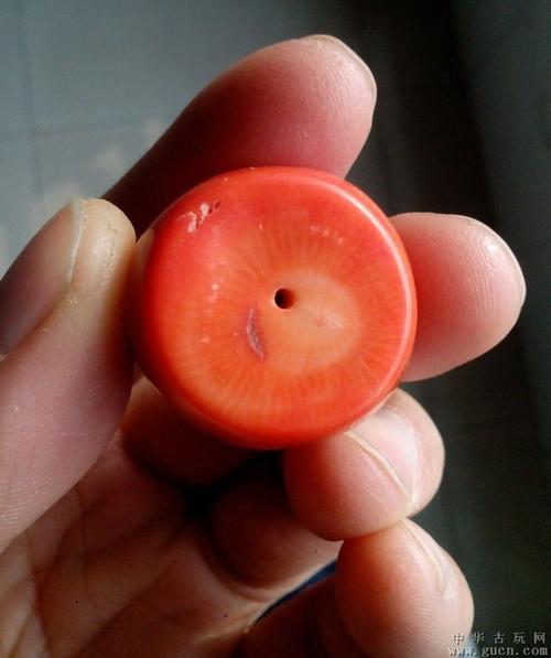 清代红珊瑚珠子