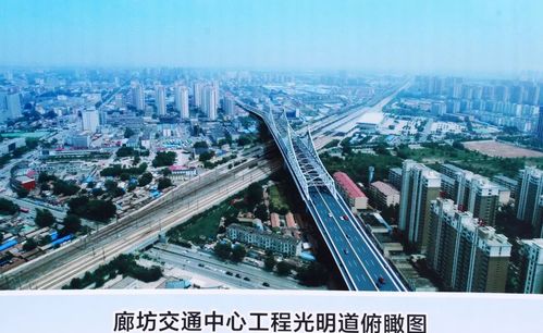 廊坊交通中心工程光明道上跨铁路立交桥项目