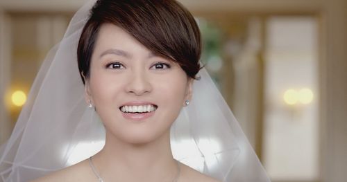 梁咏琪笑容甜美