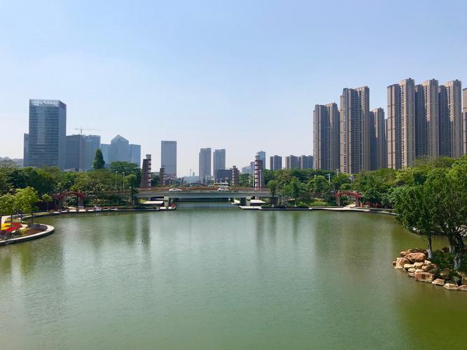 走进南海桂城千灯湖三期(2020.4.27日)