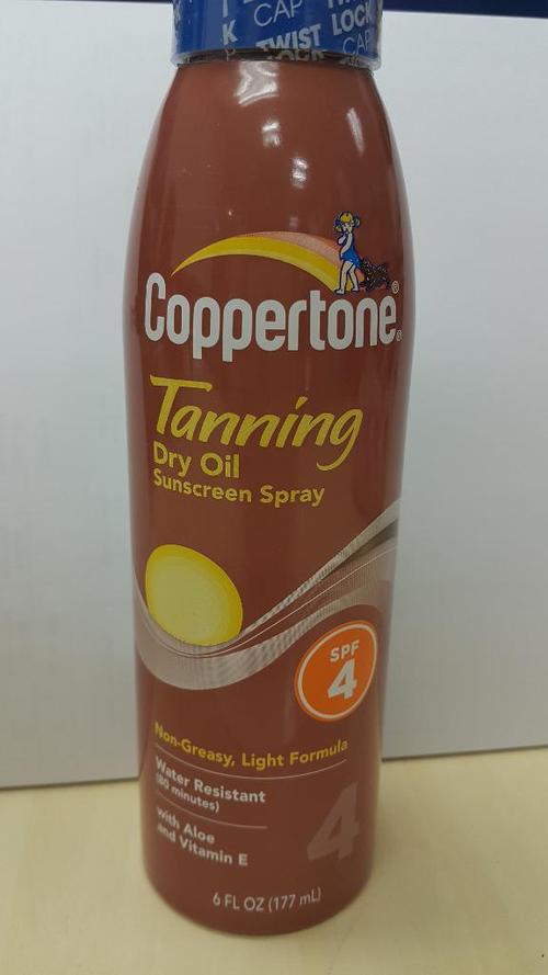 全新coppertone tanning dry oil 太.阳油
