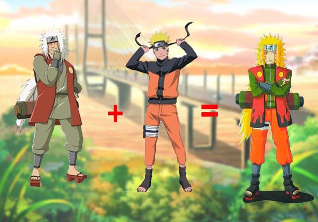 当火影师徒融合,鸣人与自来也无缝对接,第七班的融合体最亮眼