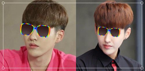 男生锅盖头超帅发型图片