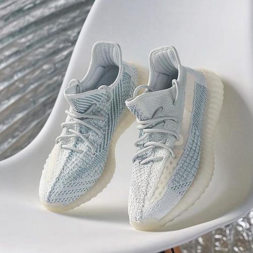 adidas yeezy boost 350 v2 侃爷椰子350 冰蓝 满天星 fw5317