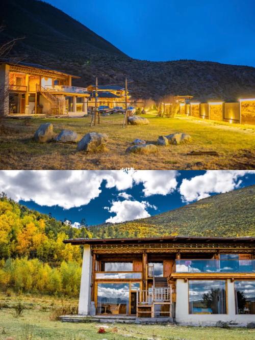 香格里拉民宿——雪山下看星空的庄园300 _星空_香格里拉_古城_庄园