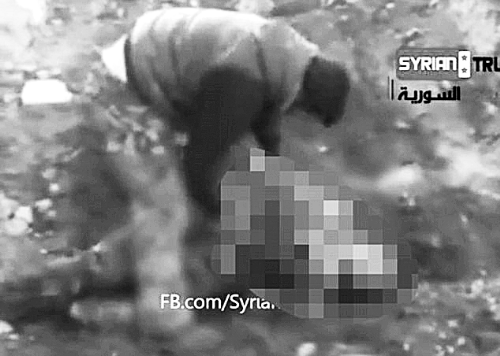 叙反对派"挖心生吃"视频曝光