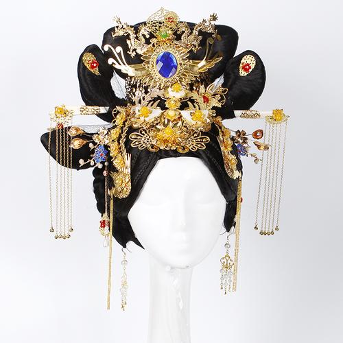 发饰影楼丹凤阁8元新款古装凤求凰头饰唐朝贵妃皇后16元新款儿童古装