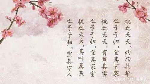 致敬国学经典!诗经在读:桃夭,桃之夭夭,灼灼其华