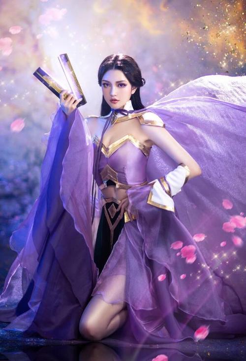 周扬青cos紫霞仙子大秀火辣身段,古装扮相惊艳无比美炸天