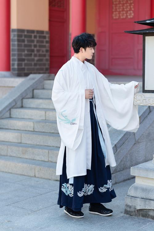 汉服男装古装成人凤舞九天男女套装儒雅气质广袖魏晋风