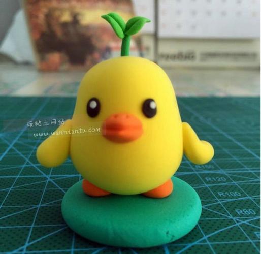 粘土手工小鸡的做法