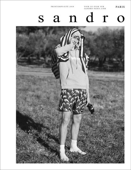 sandro 2018春夏系列新款广告大片