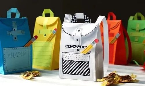 diy手工制作迷你小书包,小巧精致,学会这个,孩子每天背不同"书包"!