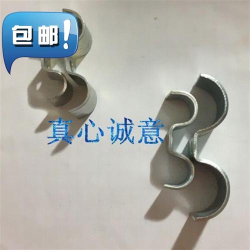 双卡 铁质双耳管卡 双骑马卡 单孔双管卡 仪表卡 g双边管卡m型卡