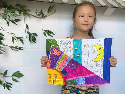 创意美术《渐变色》