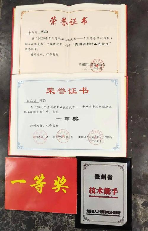 贵州省手工刺绣职工职业技能大赛