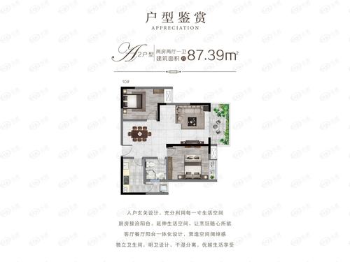 半山半园a2户型户型图