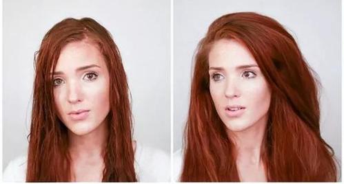 只要头发一贴头皮,就给人感觉像是你没洗头!