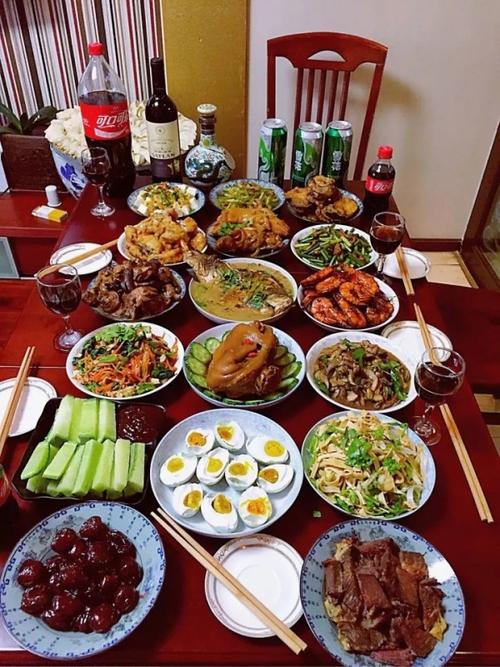 家里的年夜饭!每逢佳节胖三斤