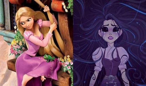 当迪士尼公主黑化后,"白雪公主"霸气,"灰姑娘"惊悚!