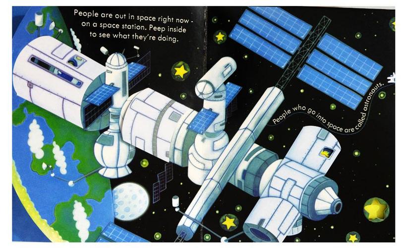 usborne peep inside space: buy sell online childrens books with