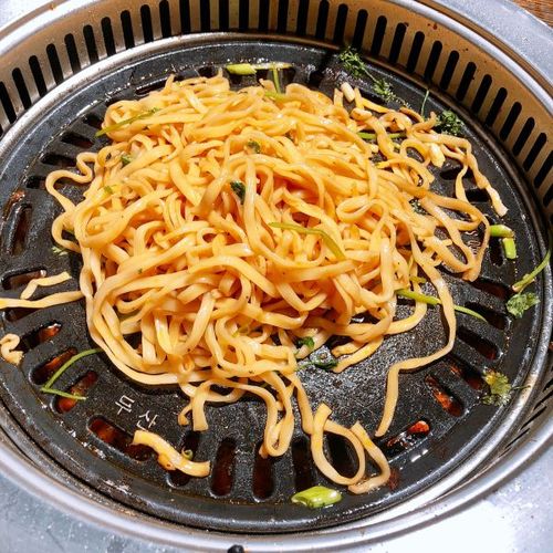 特色烤面条 $