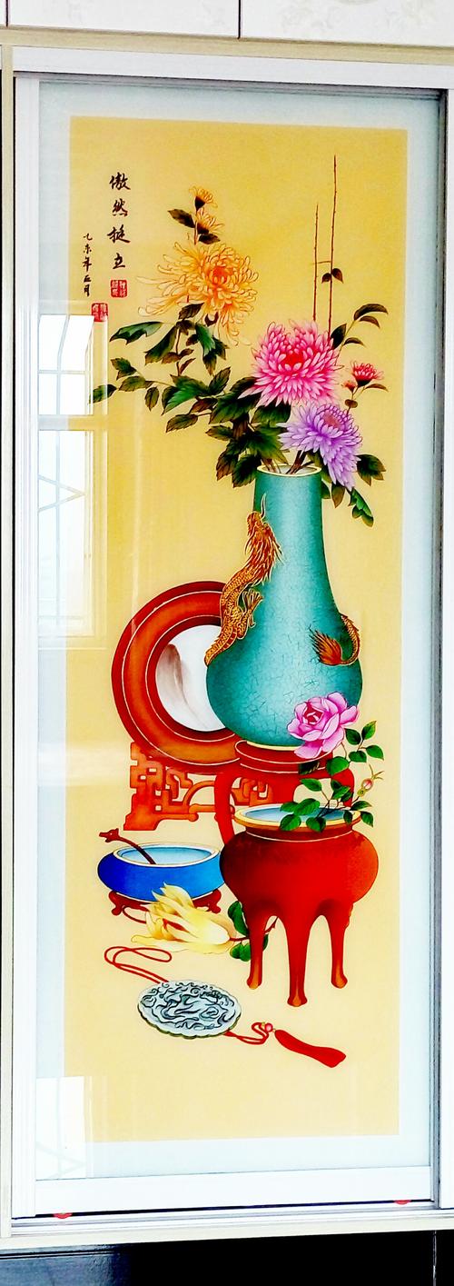 玻璃画|纯艺术|绘画|绘艺工作室 - 原创作品 - 站酷