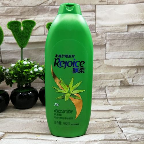 飘柔家庭护理系类芦荟长效止痒滋润去屑洗发水露750ml