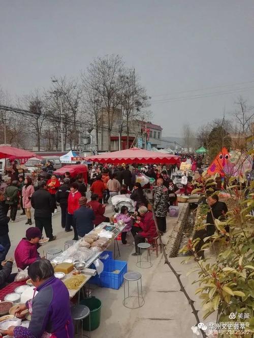 2022年华州江村二月二古庙会盛况