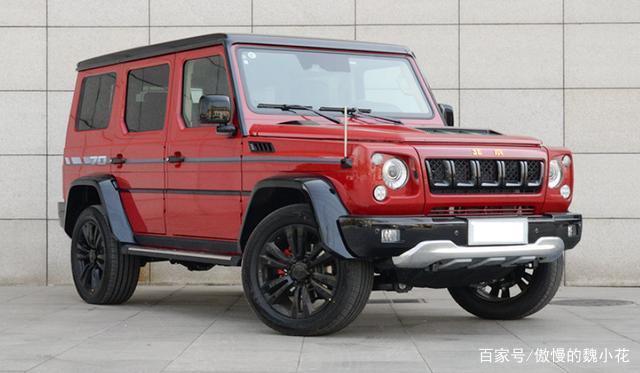 2019款北汽bj70周年纪念版实拍外观神似奔驰g造型更硬派