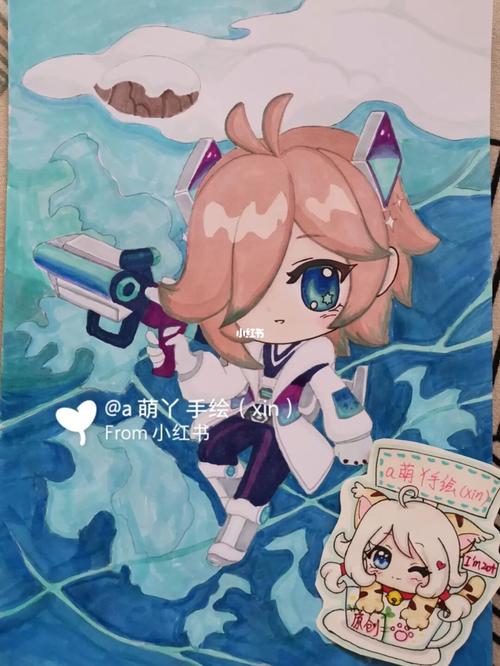 迷你世界凛冬原创画画的日常儿童简笔画教程