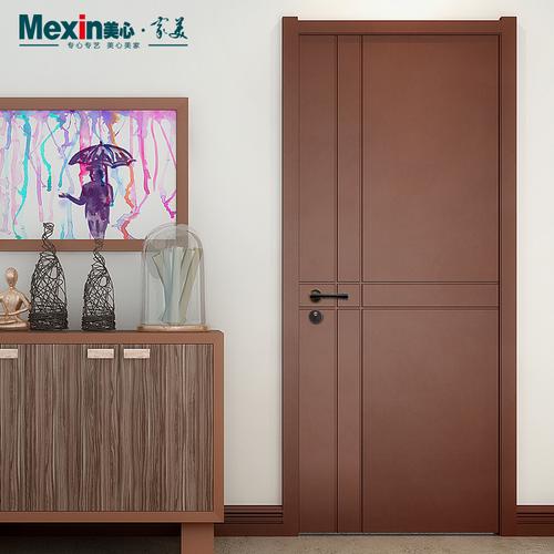 mexin美心木门现代简约房门卧室实木复合烤漆套装室内门