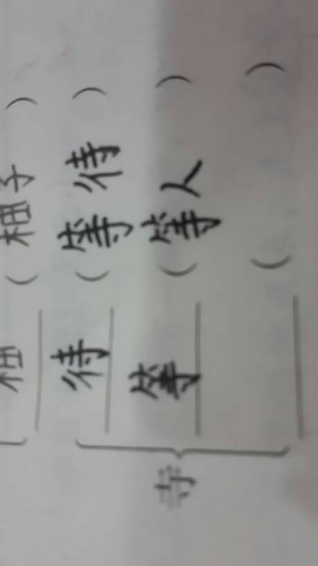 寺字加偏旁组词
