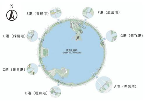美翻了!临港风采之滴水湖七彩桥夜景