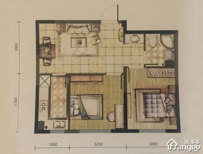 新湖青蓝国际户型图