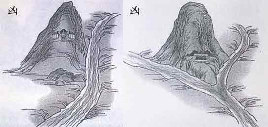 风水学入门_常见水形吉凶图解