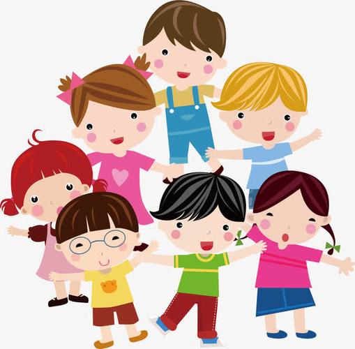 关键词 : 小孩,卡通,玩耍,png,元素,一群孩子