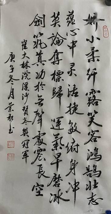 "笔歌冬奥 墨舞冰雪"书法作品展第一期_诗词