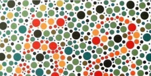 最高难度的4张色盲测试图大神只能认出3个最后一张几个数字