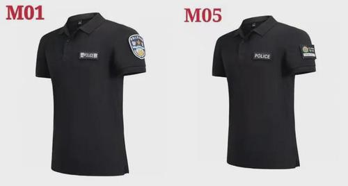 2021款警察翻领t恤